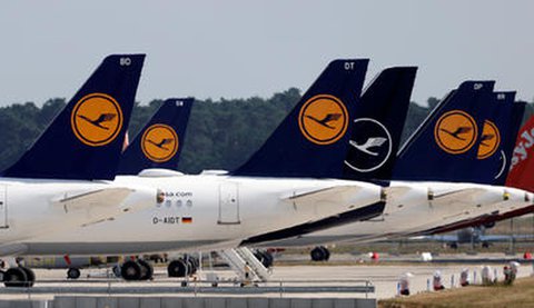 Flugzeuge der Airline Lufthansa