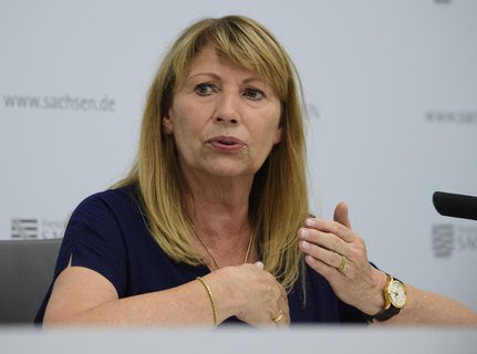 Sozialministerin von Sachsen: Petra Köpping (SPD).