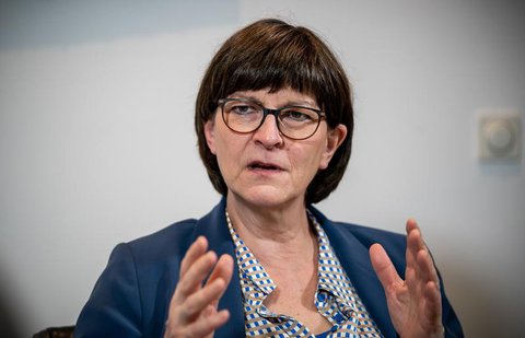 Saskia Esken, Bundesvorsitzende der SPD.