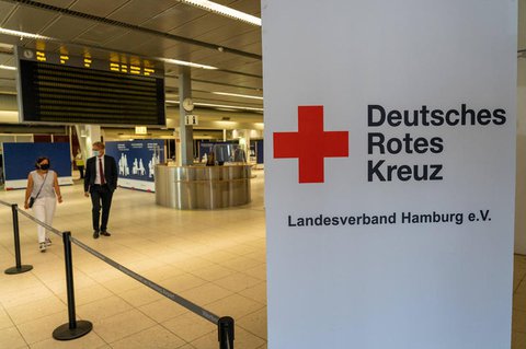 Auch in Hamburg wird am Flughafen getestet.