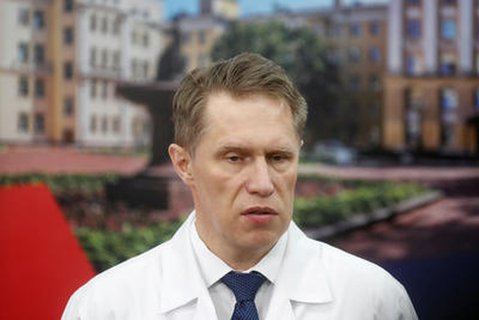 Der russische Gesundheitsminister Michail Muraschko