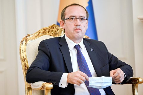 Hat sich nach eigenen Angaben mit dem Coronavirus infiziert:  Ministerpräsident des Kosovo, Avdullah Hoti