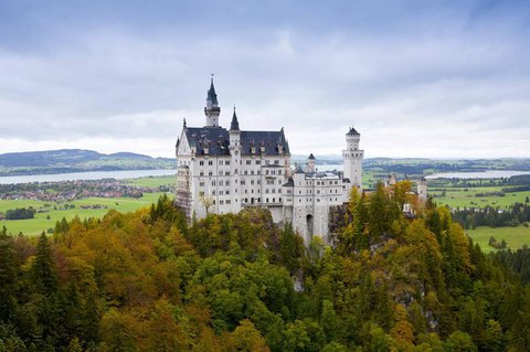 Bayern wird bevorzugt. Hier das Schloss Neuschwanstein.