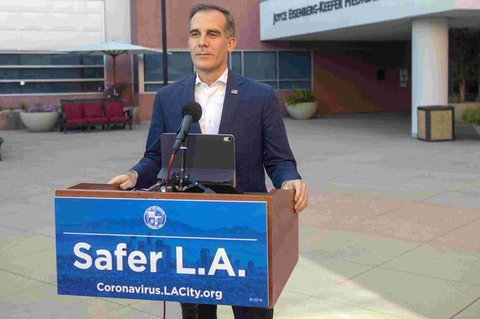 Der Bürgermeister von L.A.: Eric Garcetti/