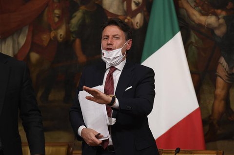 Italiens Premier Giuseppe Conte.