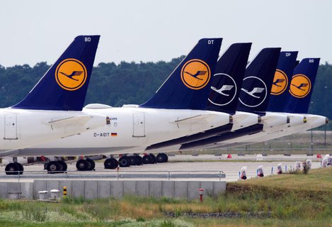 Auch die Lufthansa hat die Krise schwer getroffen.
