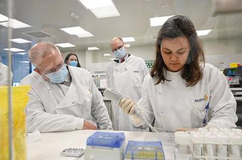 Labor von AstraZeneca.