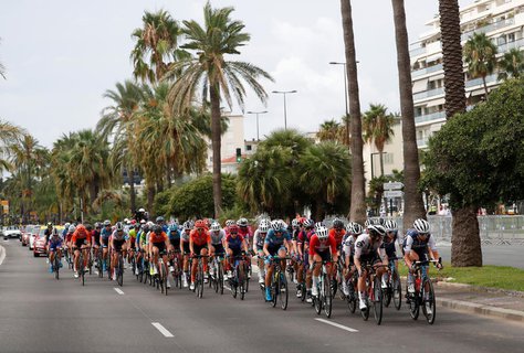 Teilnehmer der Tour de France. 