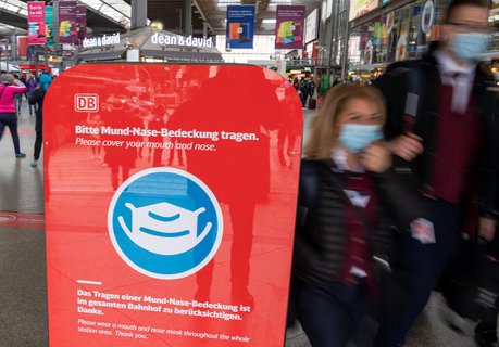 Eingangsbereich des Hauptbahnhofs München