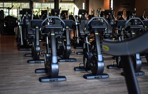 Fitnessstudios mussten zum Beginn des Teil-Lockdown schließen.