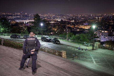 Ausgangssperre in Frankreich