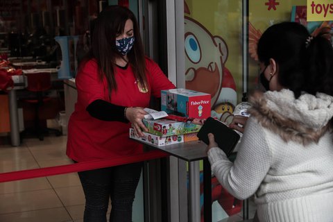 „Click Away“: In Athen wurden die Auflagen lockert.