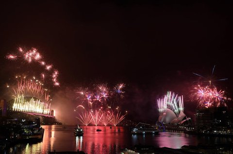 Feuerwerk in Sydney