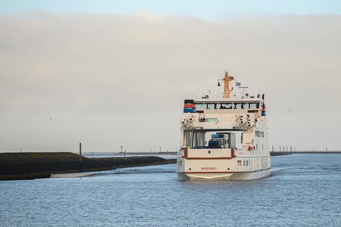 Die Überfahrt nach Norderney ist möglich.