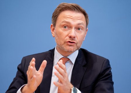 Ο ηγέτης της FDP Christian Lindner.