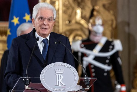 Italiens Präsident Mattarella danke Ärzten und Pflegekräften.