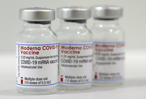Moderna rechnet mit höherem Impfstoff-Umsatz als  Pfizer.