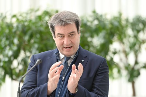 Bayerns Ministerpräsident Markus Söder