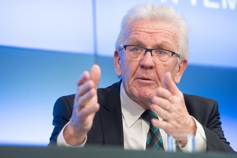 Baden-Württembergs Ministerpräsident Winfried Kretschmann (Grüne).
