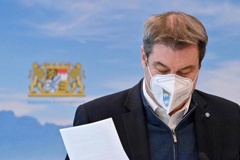 Bayerns Ministerpräsident Söder steht Reisen an Ostern skeptisch gegenüber.