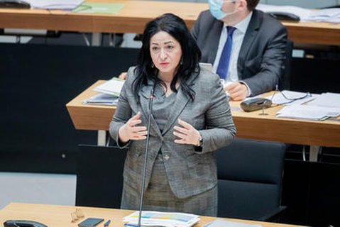 Berlins Gesundheitssenatorin Dilek Kalayci (SPD)