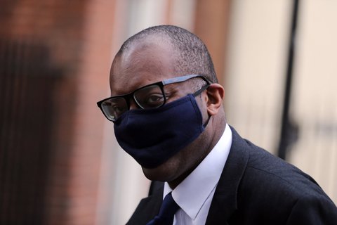 Kwasi Kwarteng, britischer Wirtschaftsminister 