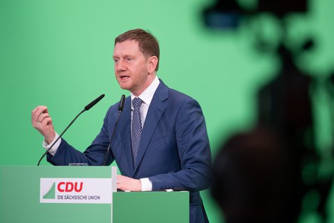Michael Kretschmer, Ministerpräsident Sachsen