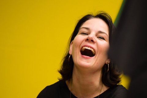 Annalena Baerbock, Kanzlerkandidatin der Grünen
