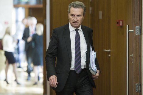 Baden-Württembergs früherer Ministerpräsident Günther Oettinger