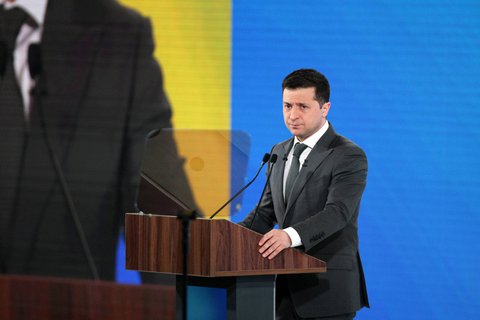 Der ukrainische Präsident Wolodymyr Selenskyj