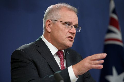 Australiens Ministerpräsident Scott Morrison