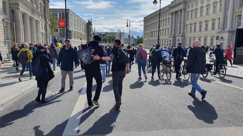 Demo in Mitte