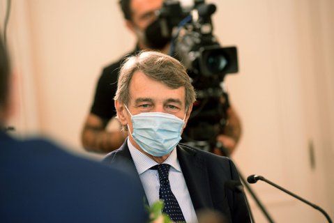 EU-Parlamentspräsident David Sassoli