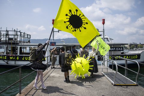 „Corona-Passionsschiff“ auf dem Zürichsee