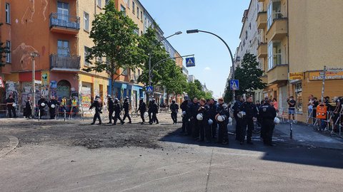 Rigaer Straße Ecke Liebigstraße 