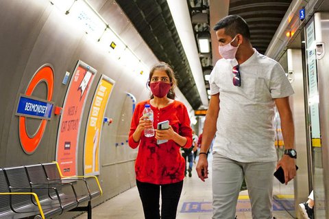 Die Corona-Zahlen in Großbritannien steigen.