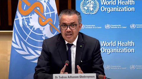 WHO-Chef Tedros Adhanom Ghebreyesus