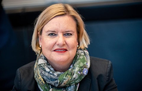 Die Wehrbeauftragte des Bundestages: Eva Högl.