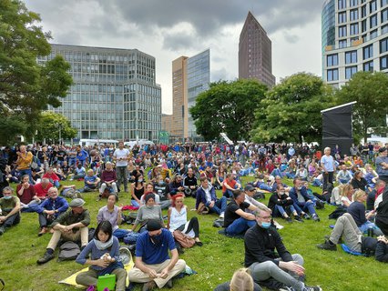 Kundgebung Leipziger Platz