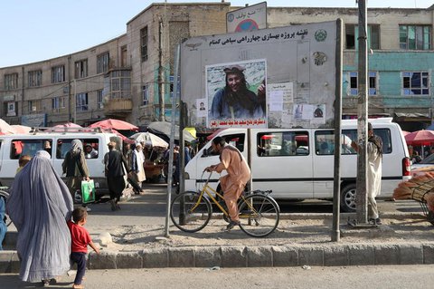 Straßenszene in Kabul