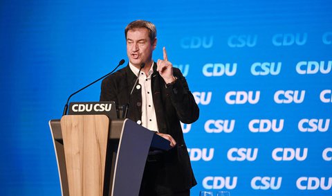Markus Söder, CSU-Parteivorsitzender und Ministerpräsident von Bayern