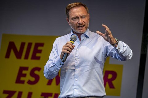 FDP-Chef Christian Lindner in Düsseldorf
