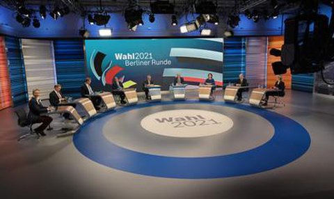 Die TV-Runde der Spitzenkandidatinnen und Spitzenkandidaten 