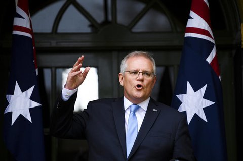 Australiens Premier Scott Morrison (Archivbild)