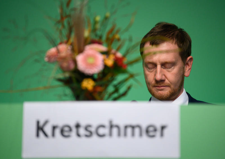 Sachsens Ministerpräsident Michael Kretschmer (CDU) 