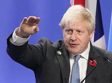 Der britische Premierminister: Boris Johnson.