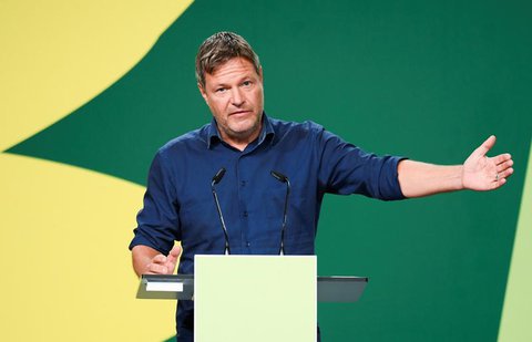 Der Co-Vorsitzende der Grünen: Robert Habeck.