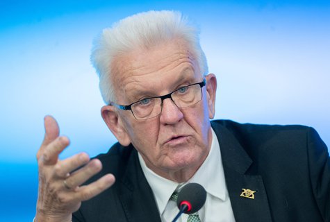 Winfried Kretschmann,  Ministerpräsident von Baden-Württemberg (Grüne). 