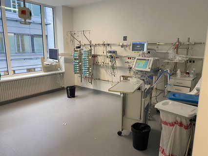 Der Patient ist am Vorabend verstorben. Sein Platz ist bereits für den nächsten verplant.