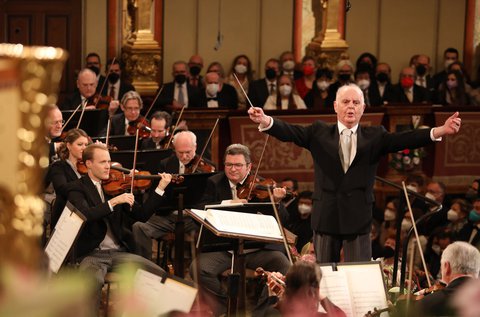 war Die Wiener Philharmoniker beim berühmten Neujahrskonzert